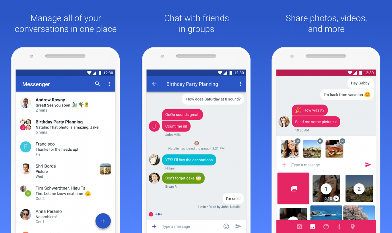 Google messenger con RCS