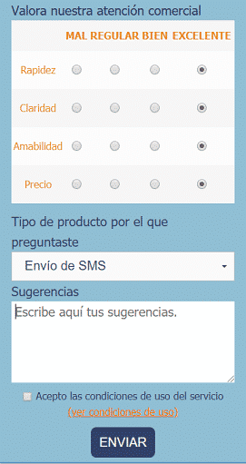 encuestas de satisfacción