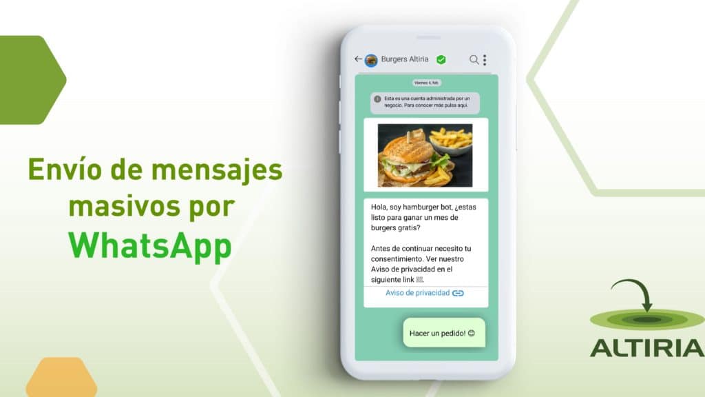 Mensajes masivos por WhatsApp Business